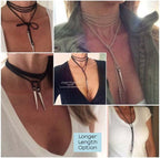 Elegant Double Wrap Turquoise Necklace