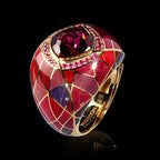 Vintage Royal Blue Radiance Ring