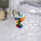 Beautiful Hummingbird Necklace With Bonus Earrings – Offer
