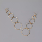 Vintage Dangling Hoop Earrings