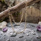 Amore Heart Link Choker Necklace