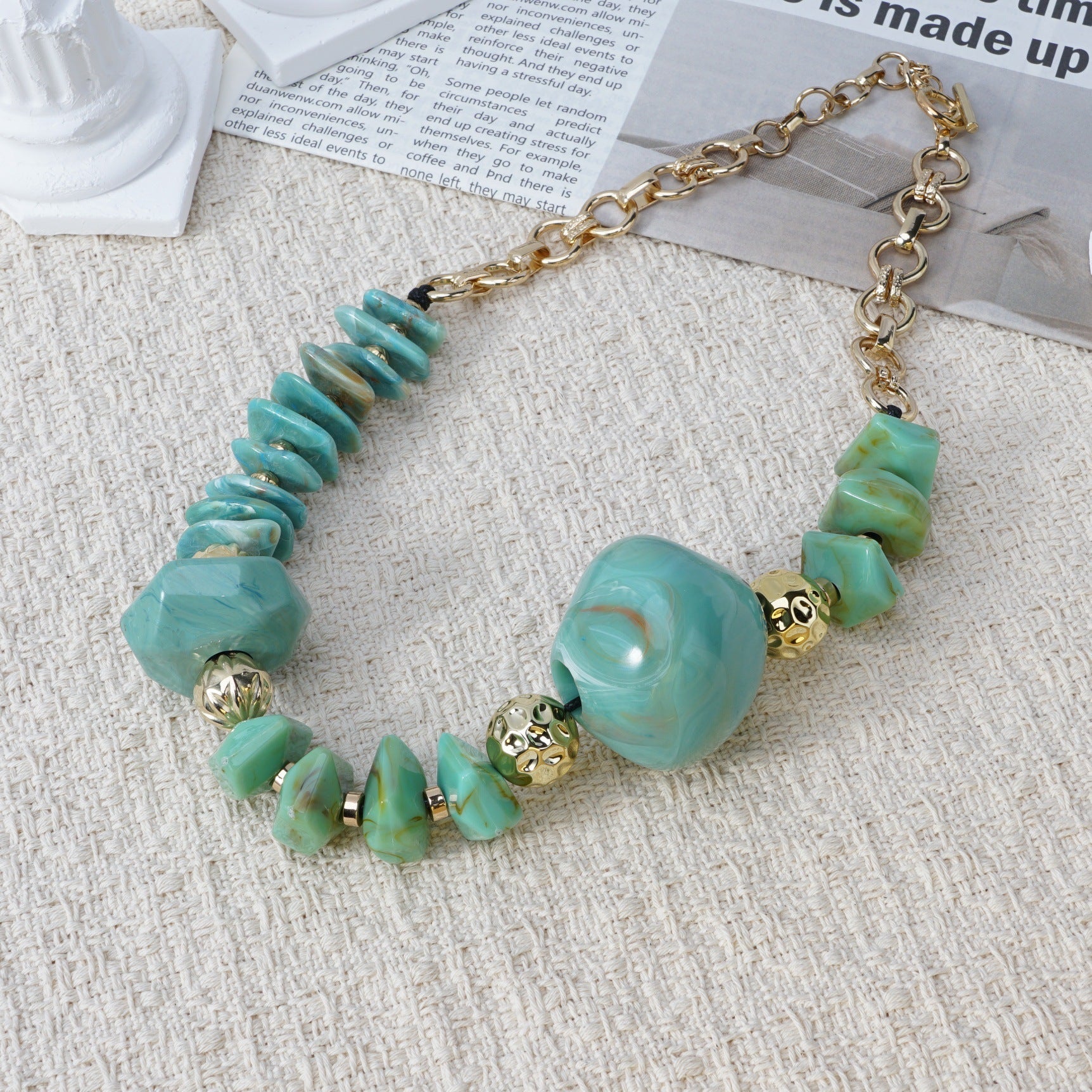 Bohemian Turquoise Necklace