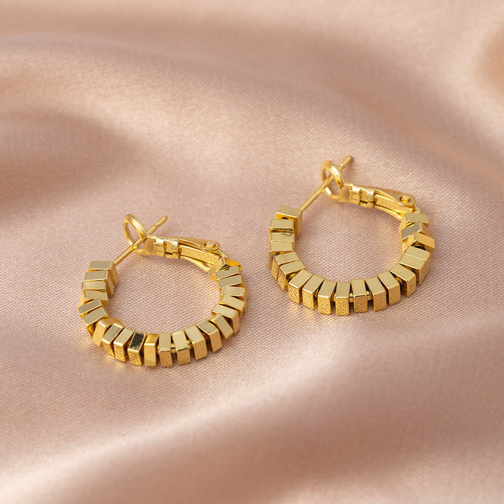 Classic Gold Hoop Earrings