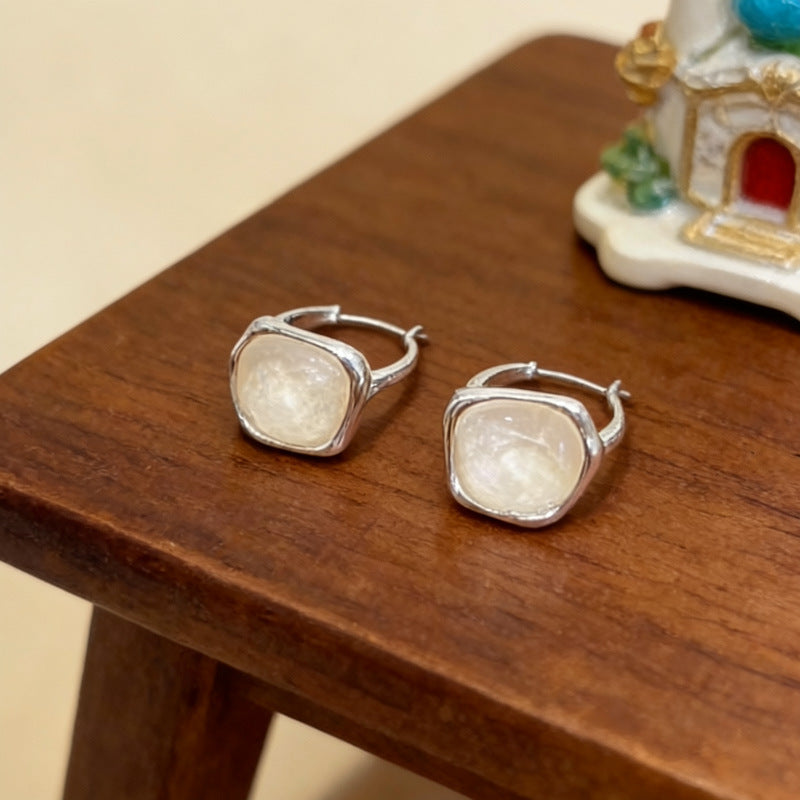 Classic Moonstone Earrings