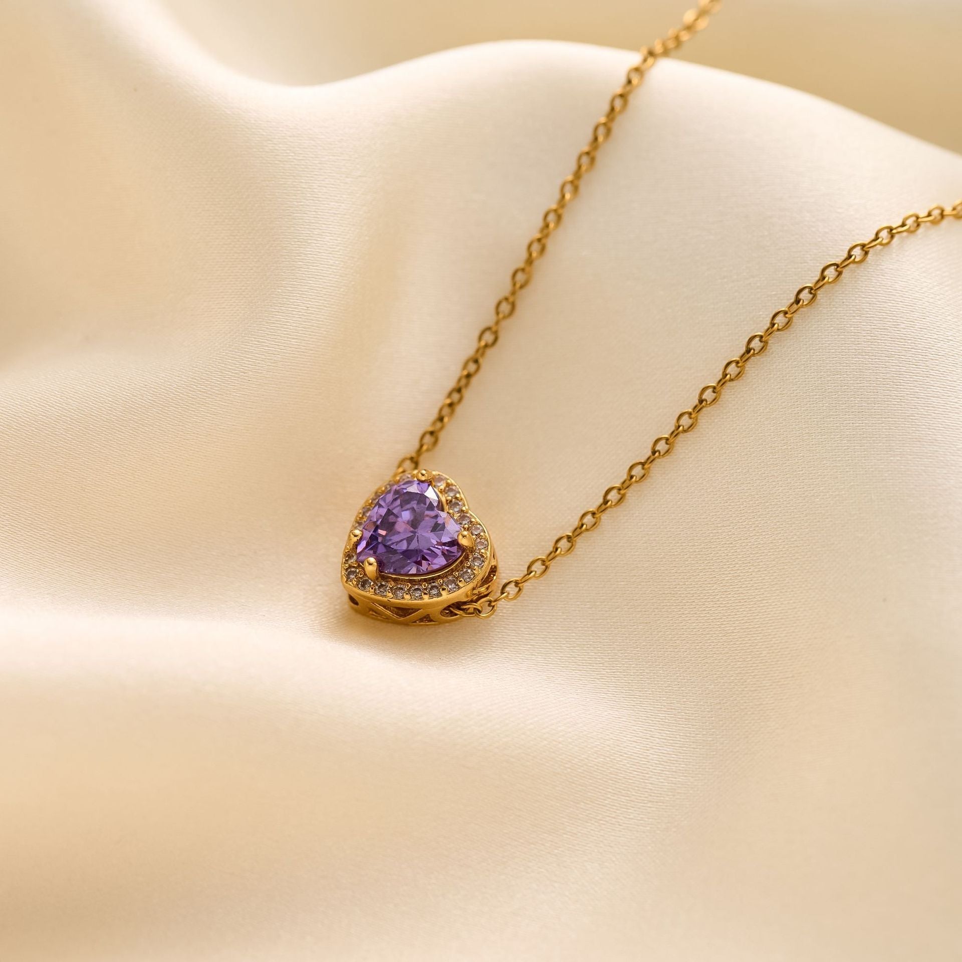 Elegant Amethyst Necklace
