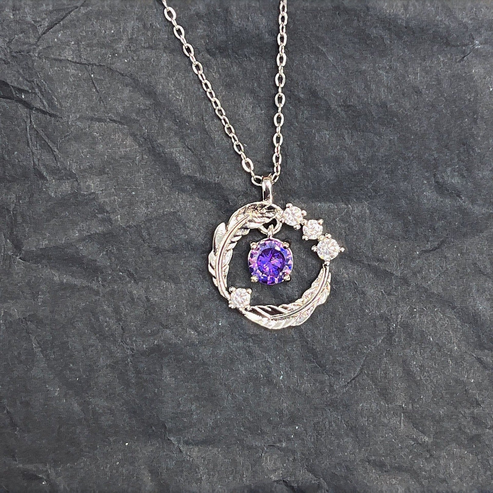 Elegant Amethyst Necklace
