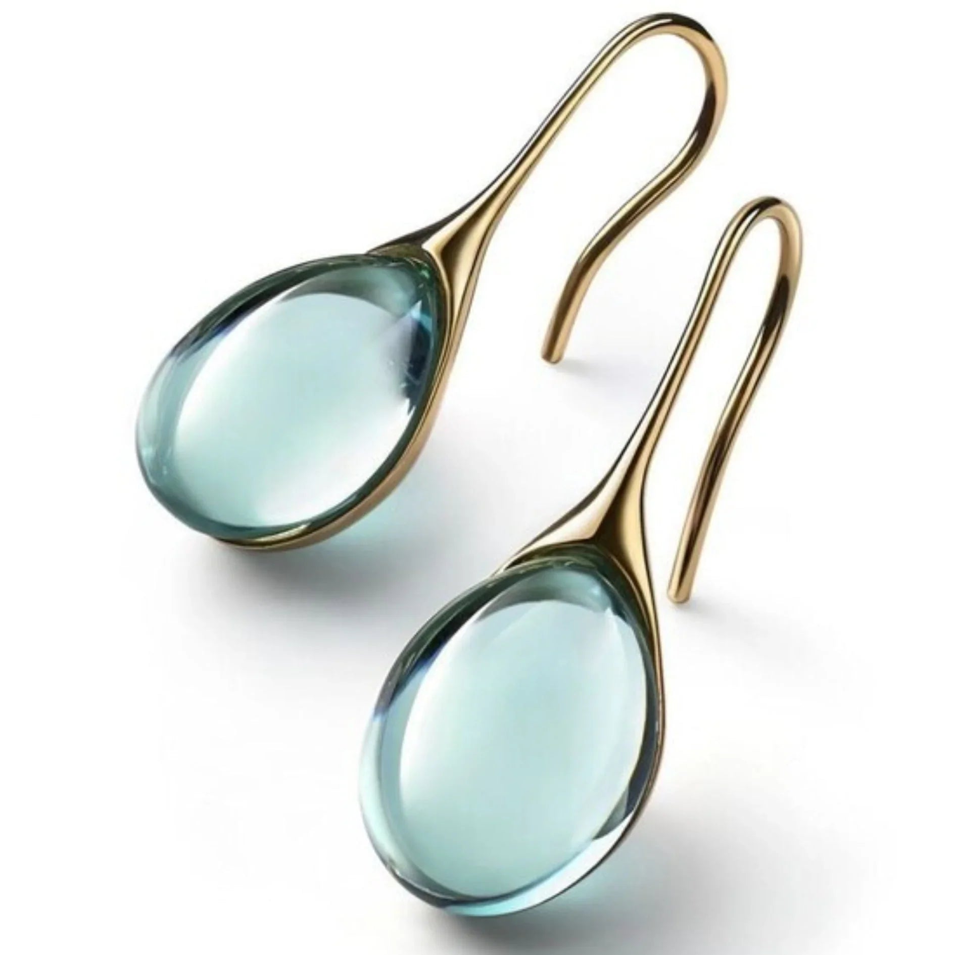 Elegant Crystal Drop Earrings
