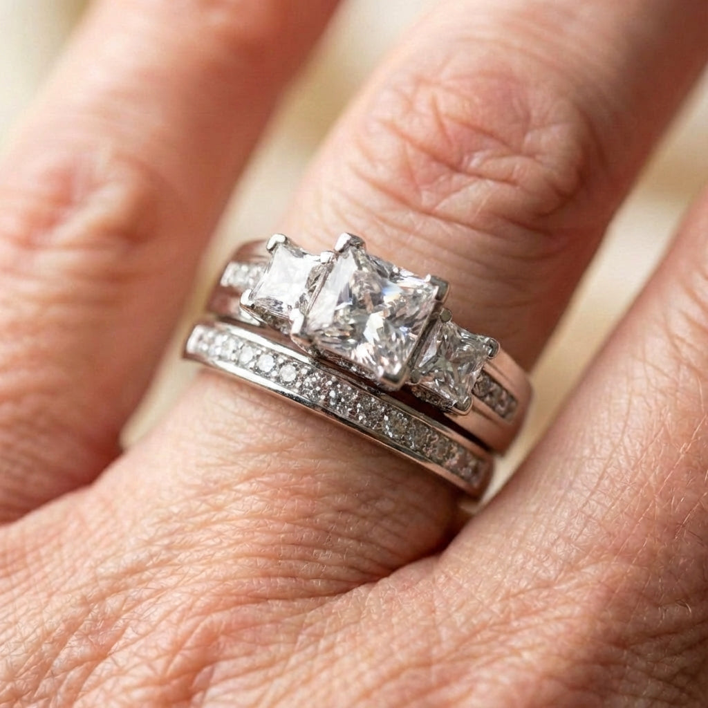 Elegant Crystal Luxury Ring