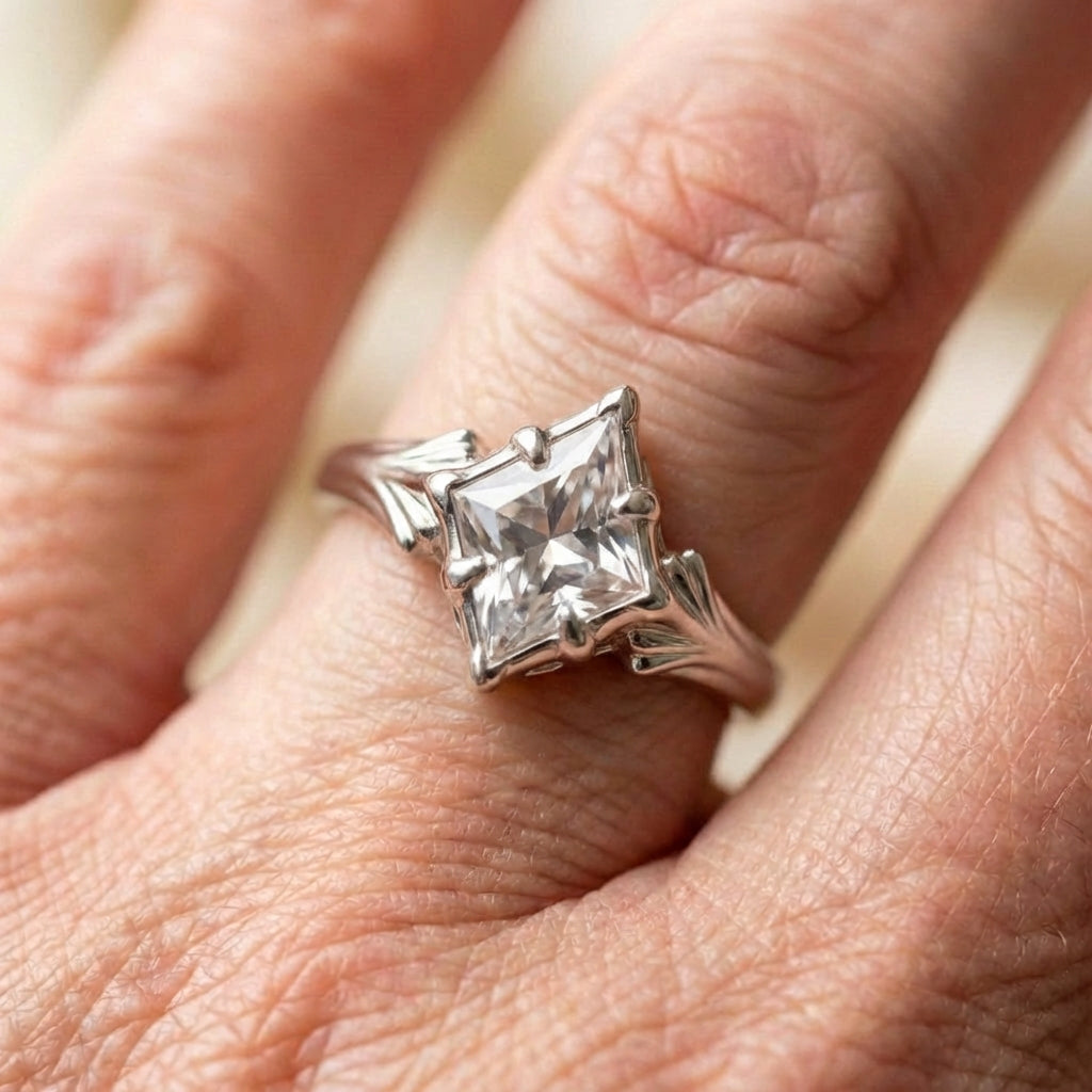 Elegant Crystal Statement Ring