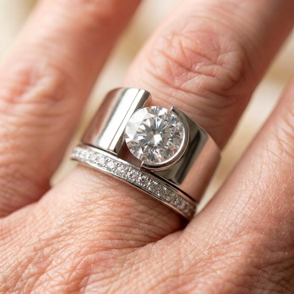 Elegant Cubic Zirconia Ring