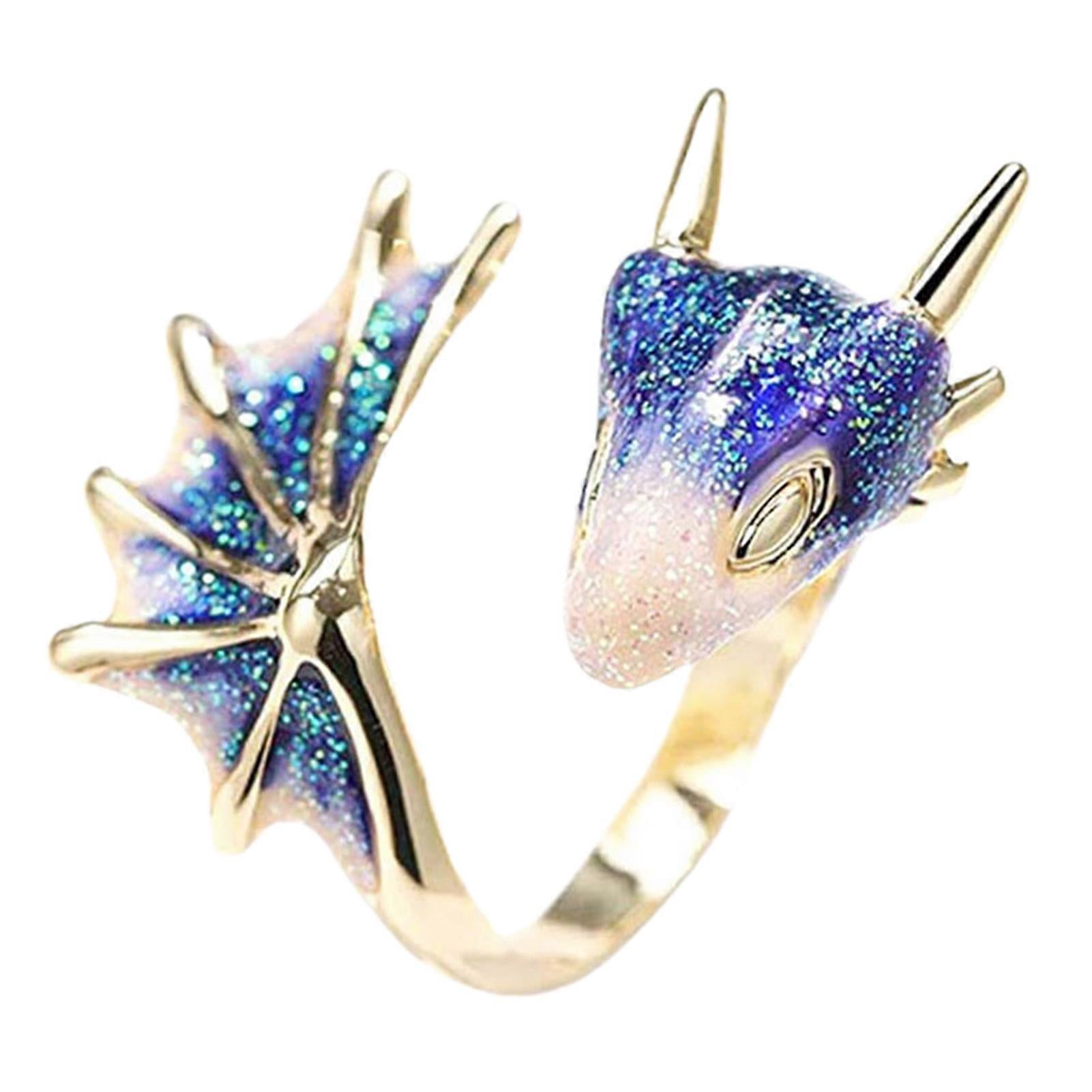 Elegant Dragon Wrap Ring