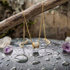 Elegant Drop Gold Necklace