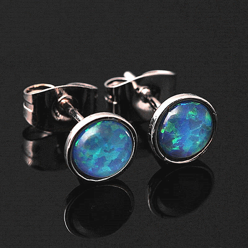 Elegant Opal Earrings