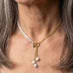 Elegant Pendant Pearl Necklace