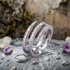 Elegant Shiny Cubic Zircon Ring
