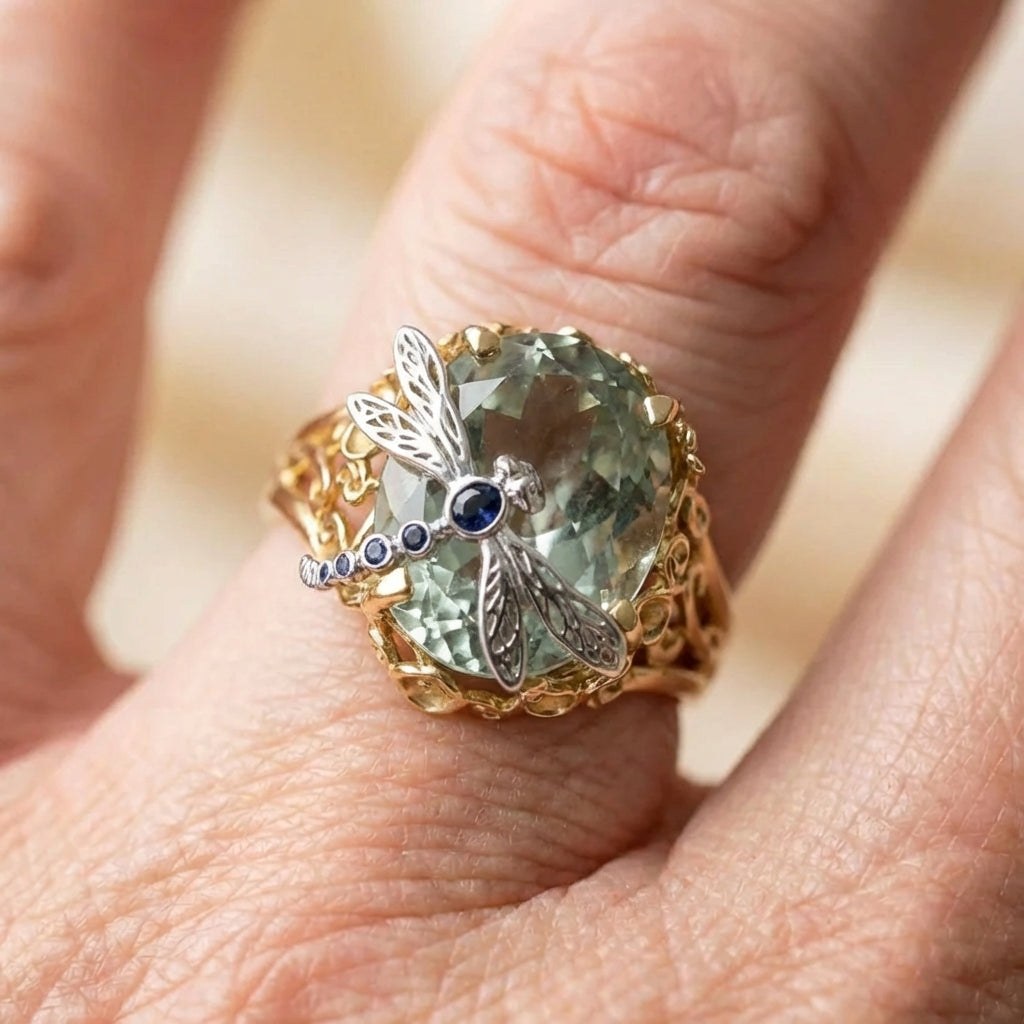 Vintage Dragonfly Ring