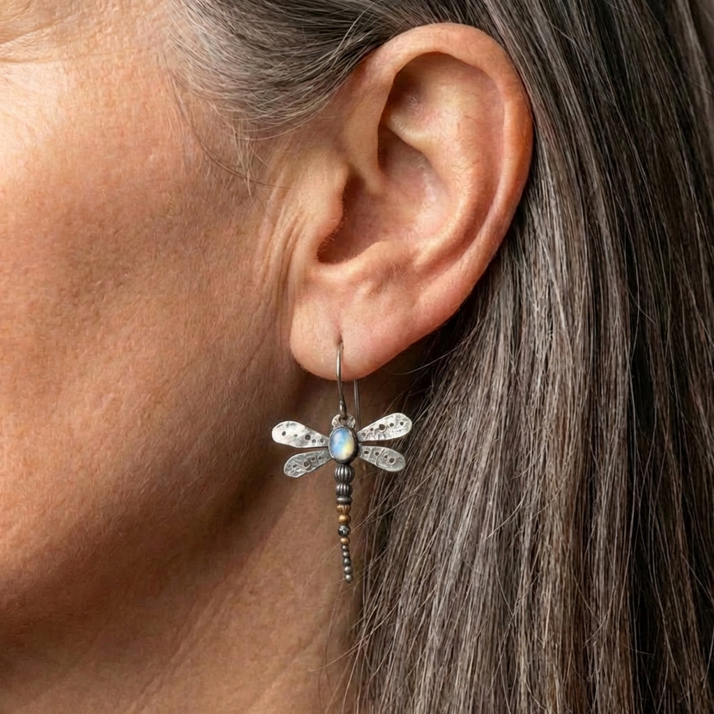 Vintage Dragonfly Earrings