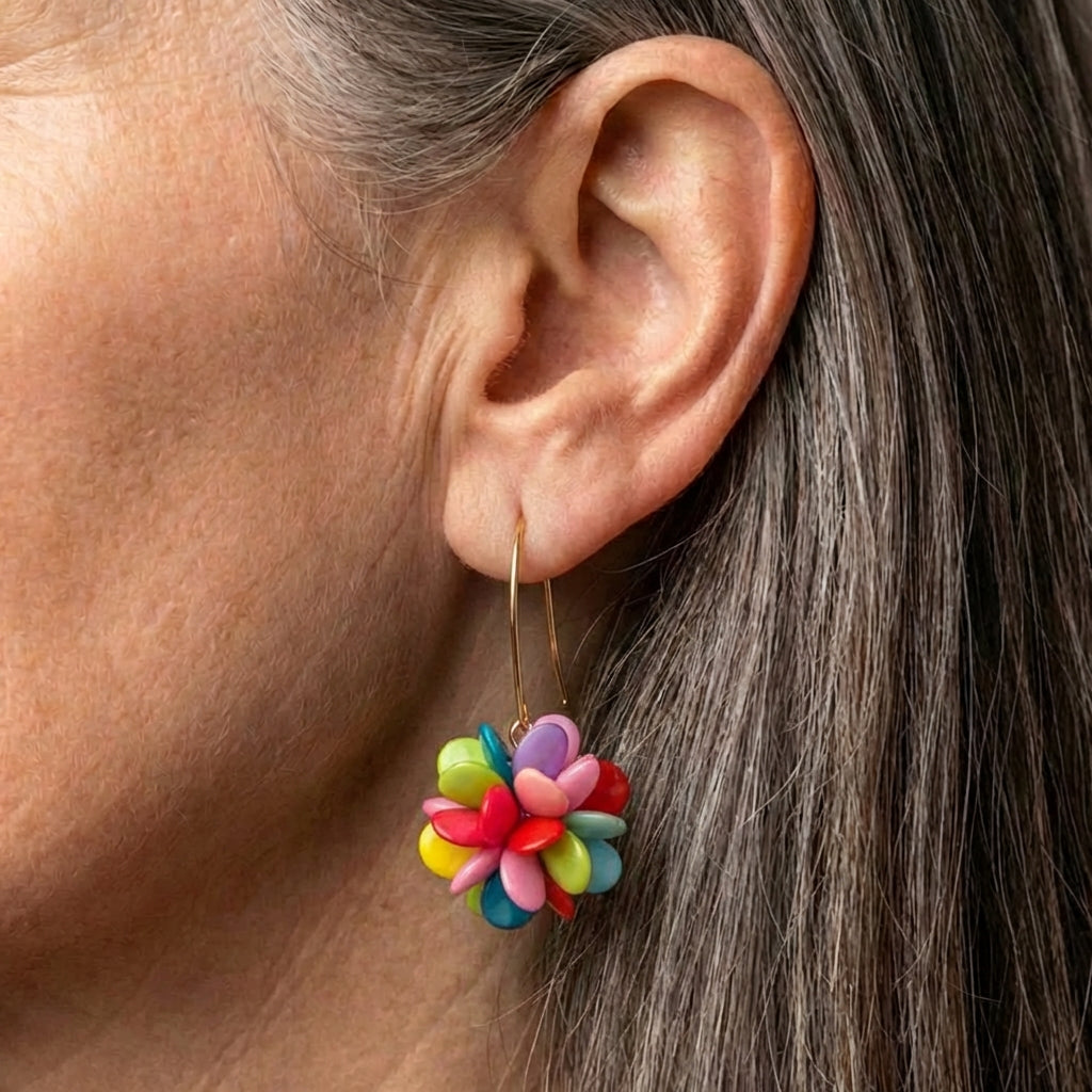 Bohemian Flower Earrings
