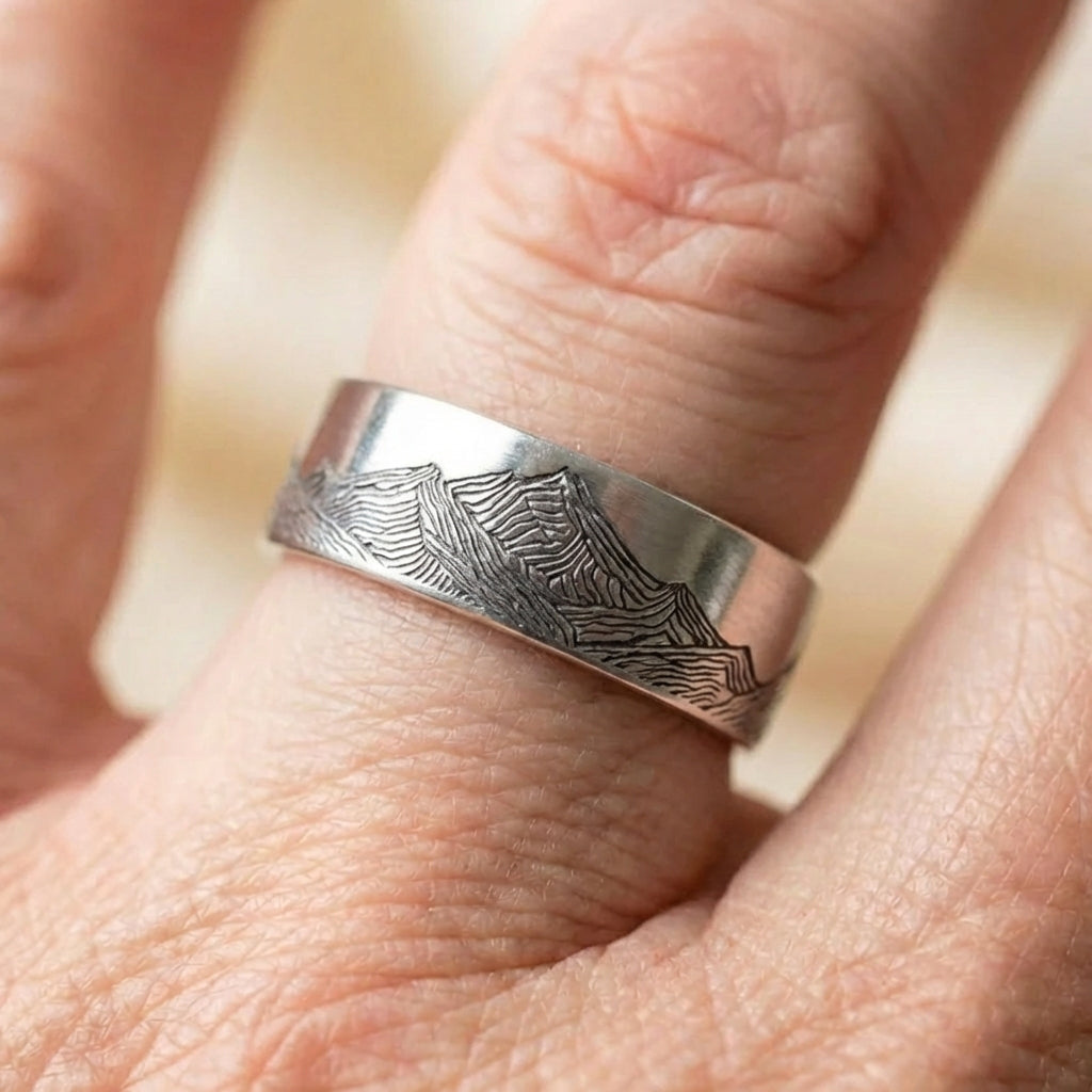 Vintage Mountain Ring