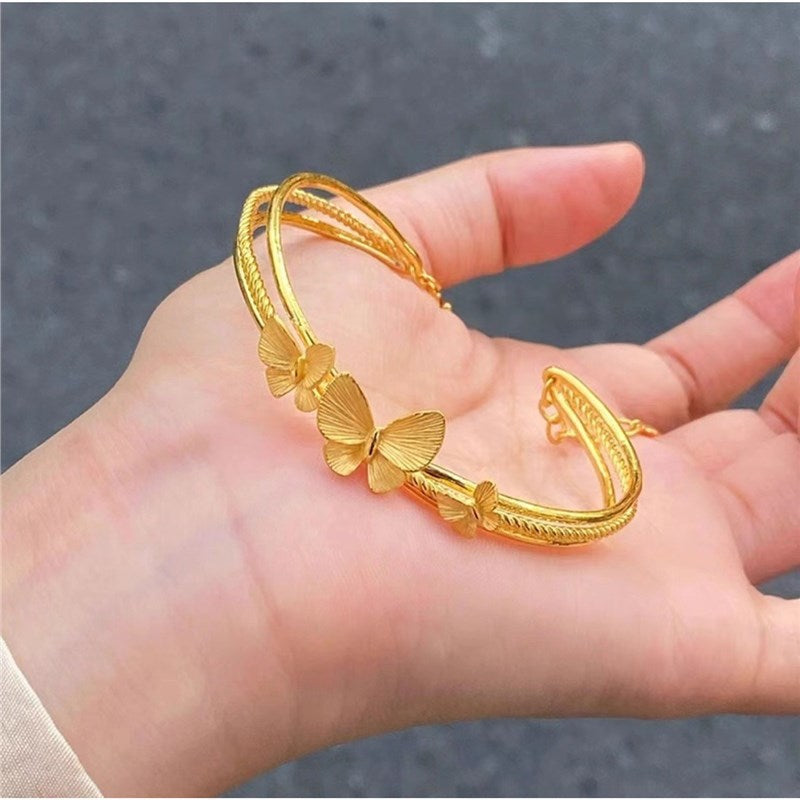 Gold Butterfly Bracelet