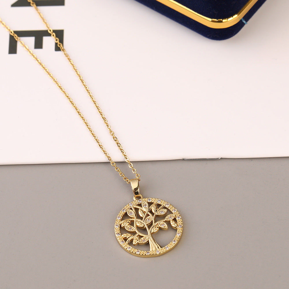Gold Tree Of Life Necklace