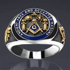 Vintage Masonic Emblem Ring