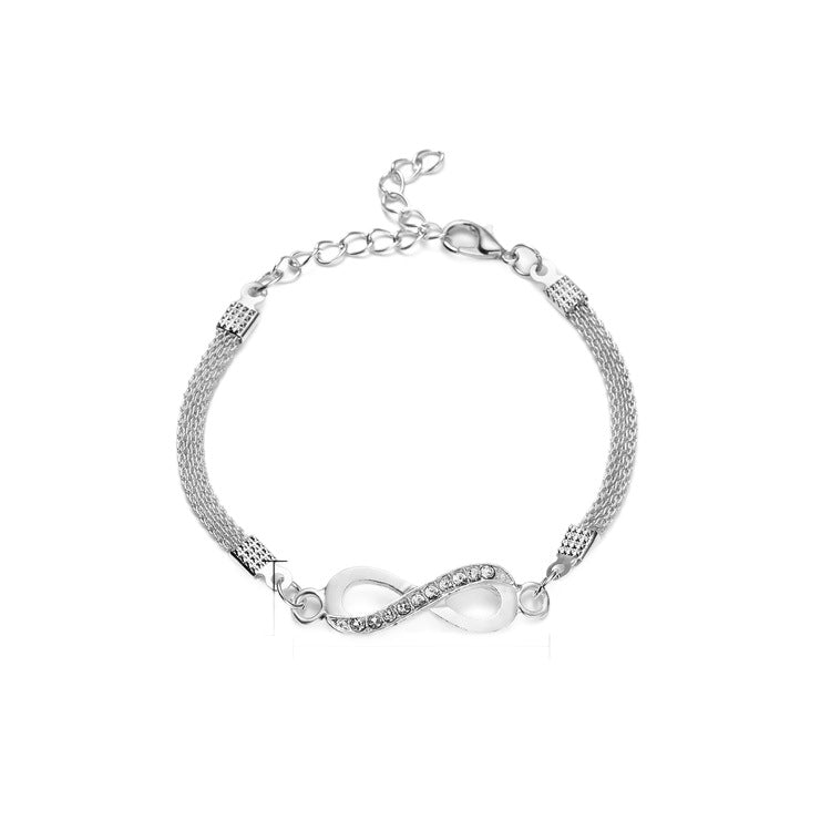 Schitterende Zilveren Armband voor dagelijks gebruik