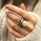 Prachtige Zilveren Ring met unieke stijl