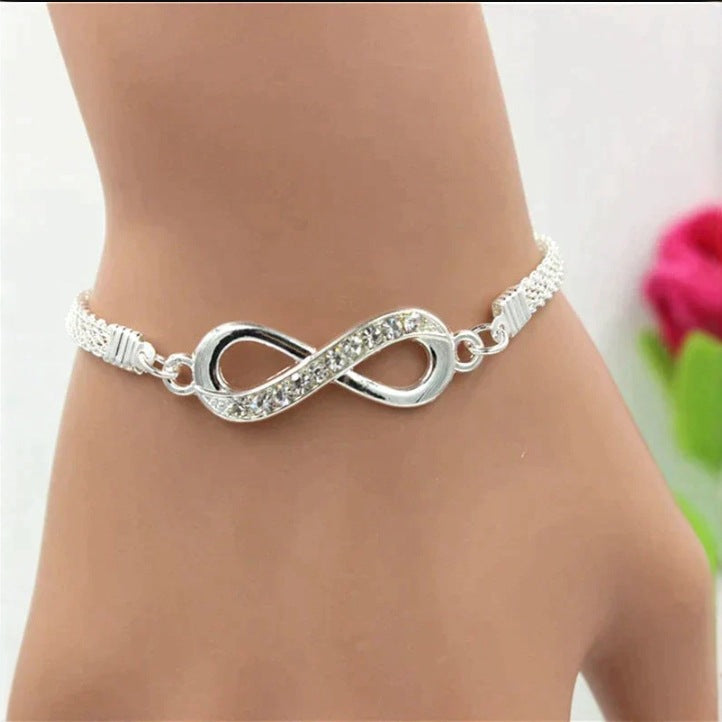 Schitterende Zilveren Armband voor dagelijks gebruik