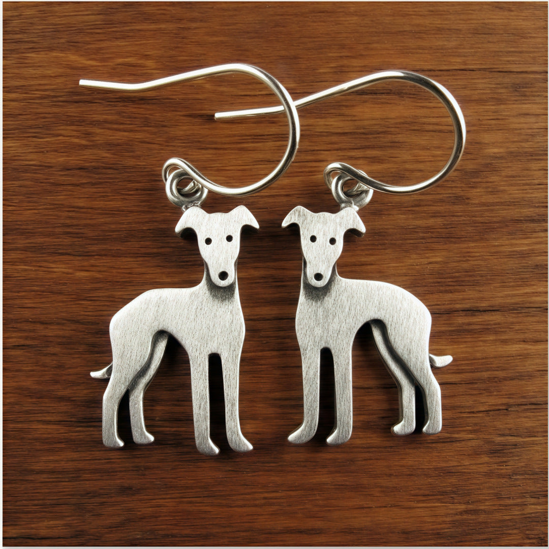 Elegant Gallop Silver Earrings