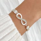 Schitterende Zilveren Armband voor dagelijks gebruik