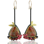 Vintage Forest Muse Drops Earrings