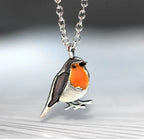 Vintage Branchbird Charm Necklace