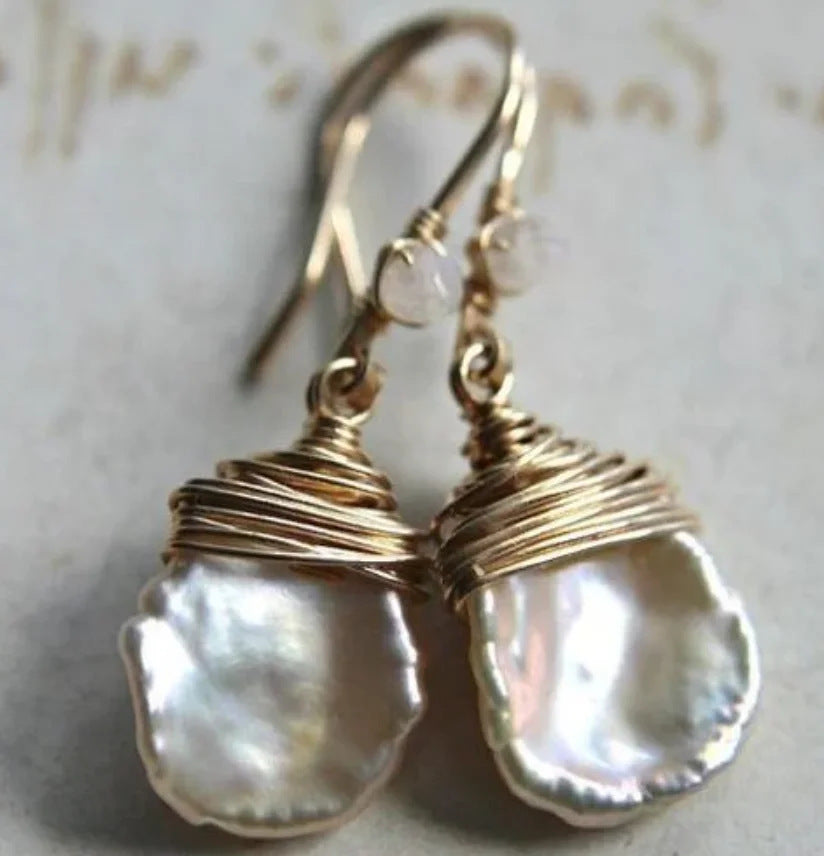 Vintage Handmade Pearl Earring