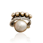 Prachtige Zilveren Ring met unieke stijl