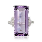 Elegant Twilight Amethyst Ring