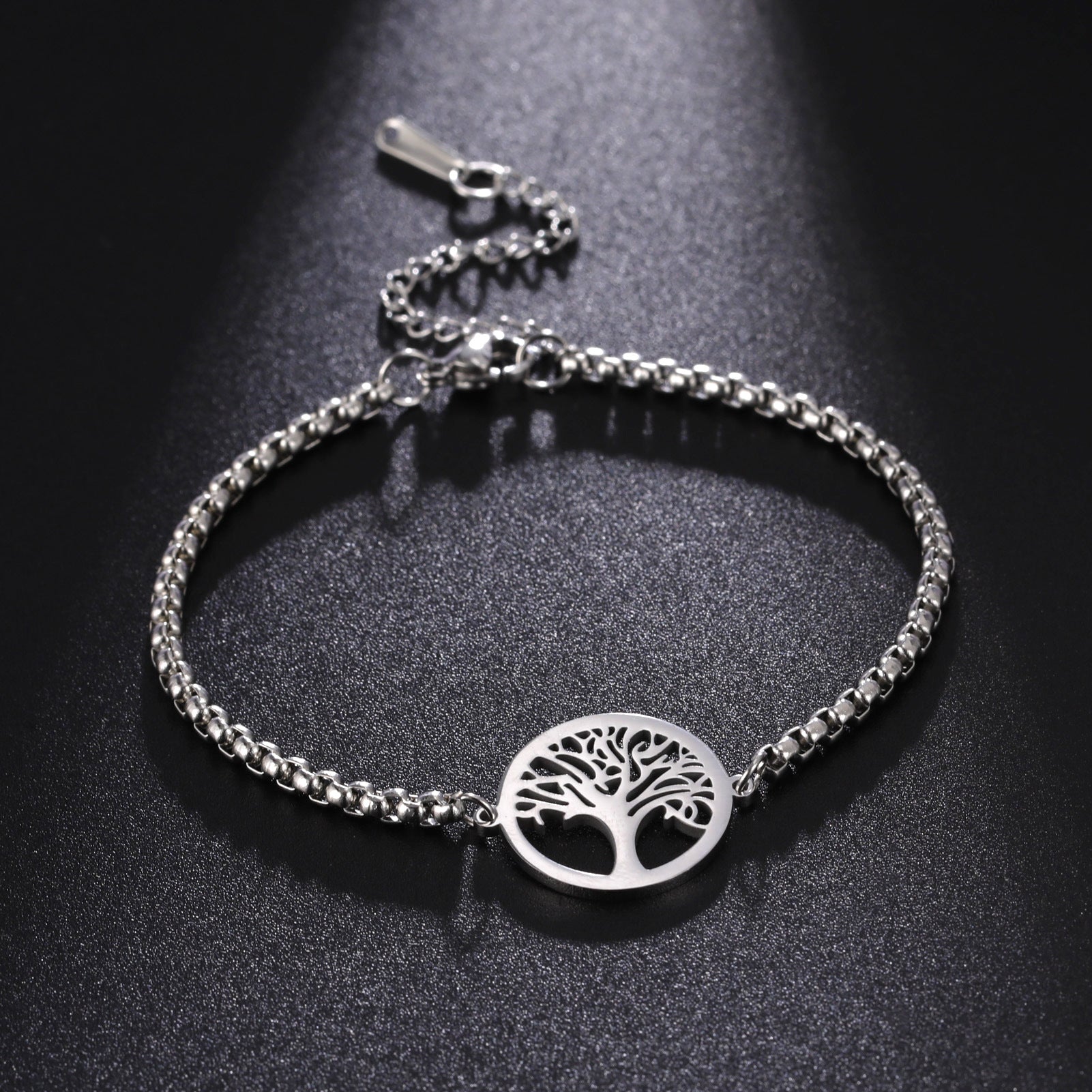 Silver Tree Of Life Bracelet