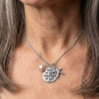 Toes In The Sand Necklace In Silver