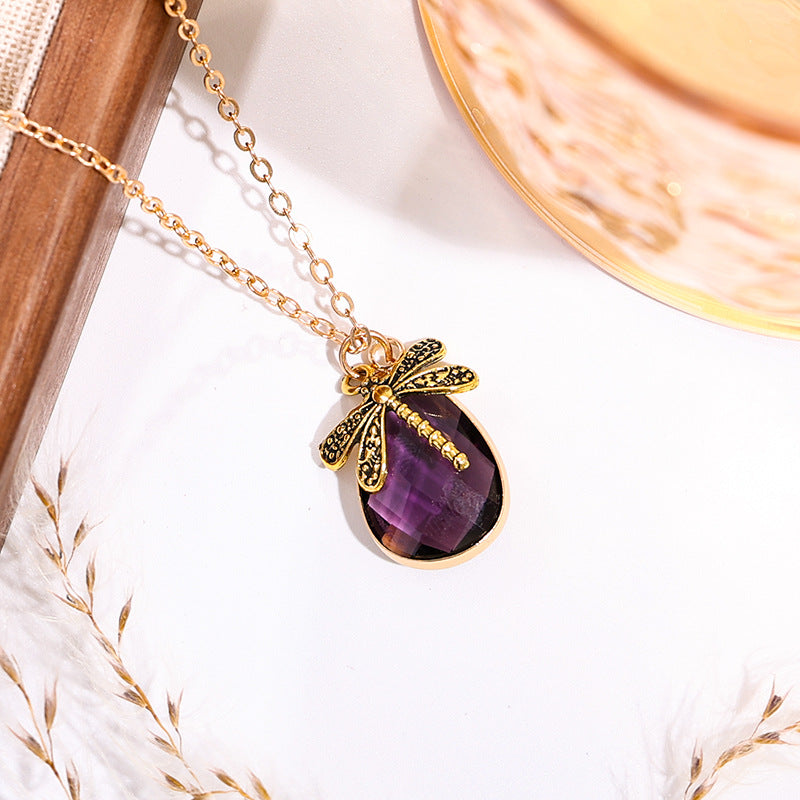Vintage Amethyst Necklace