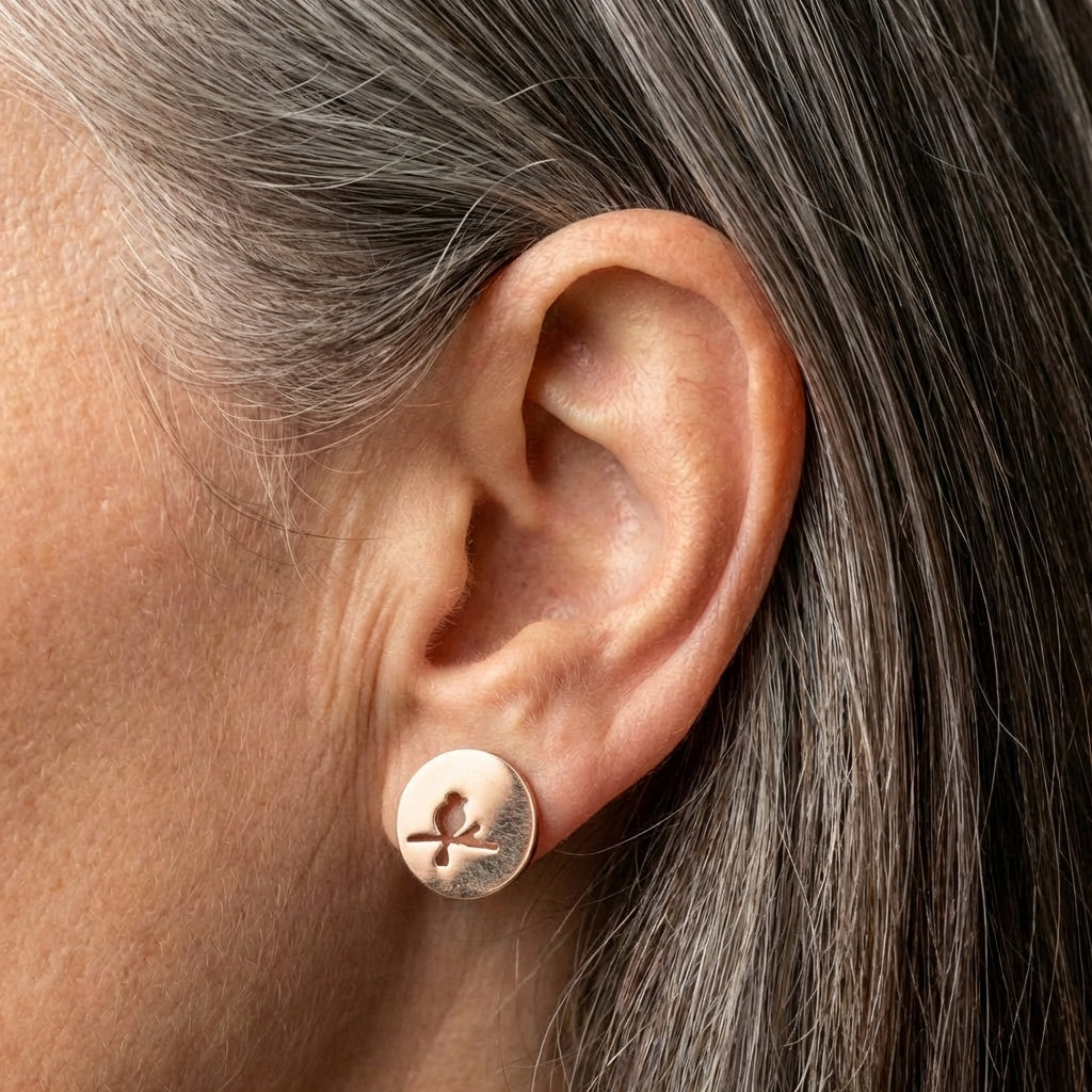 Vintage Bird Branch Earrings