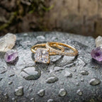 Vintage Brilliant Ring Set