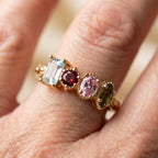 Vintage Gold Floral Ring