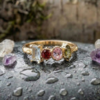Vintage Gold Floral Ring