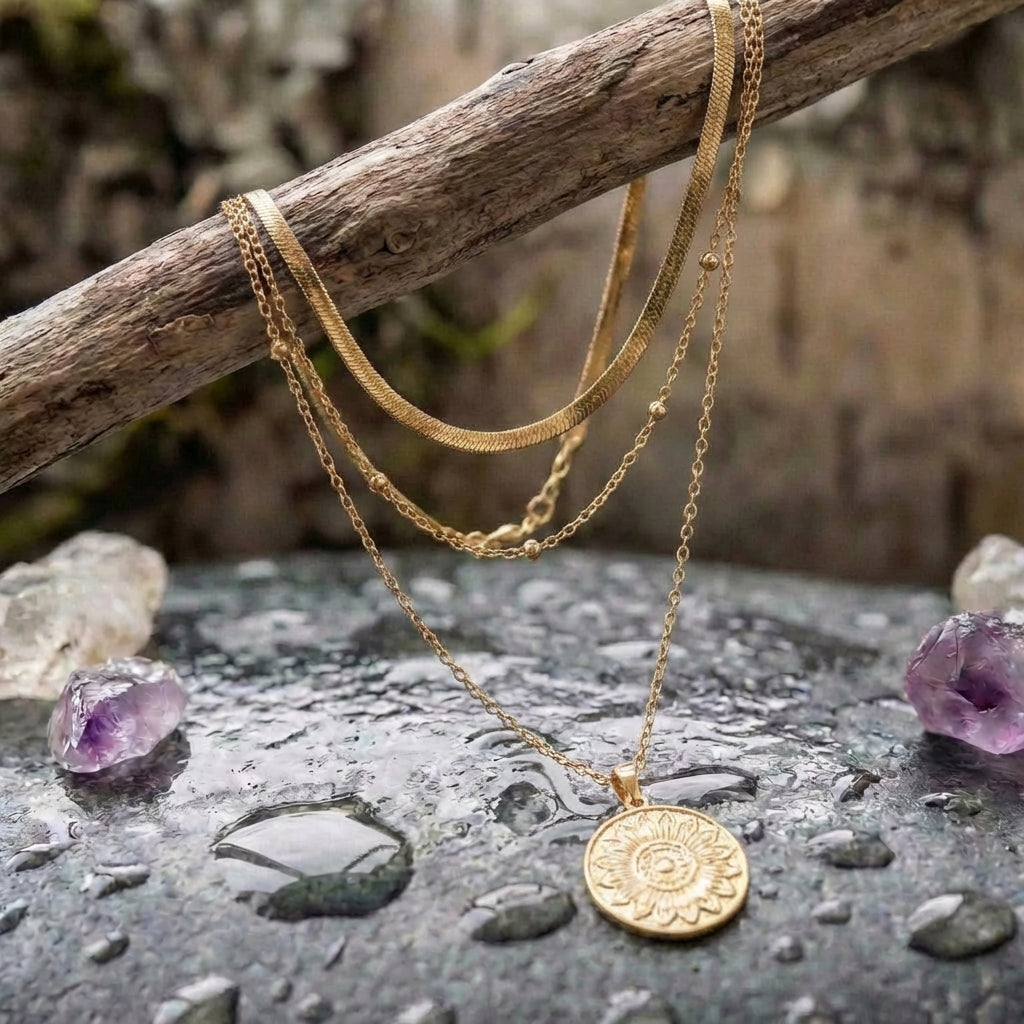 Vintage Golden Plated Necklace