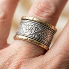 Vintage Golden & Silver Ring