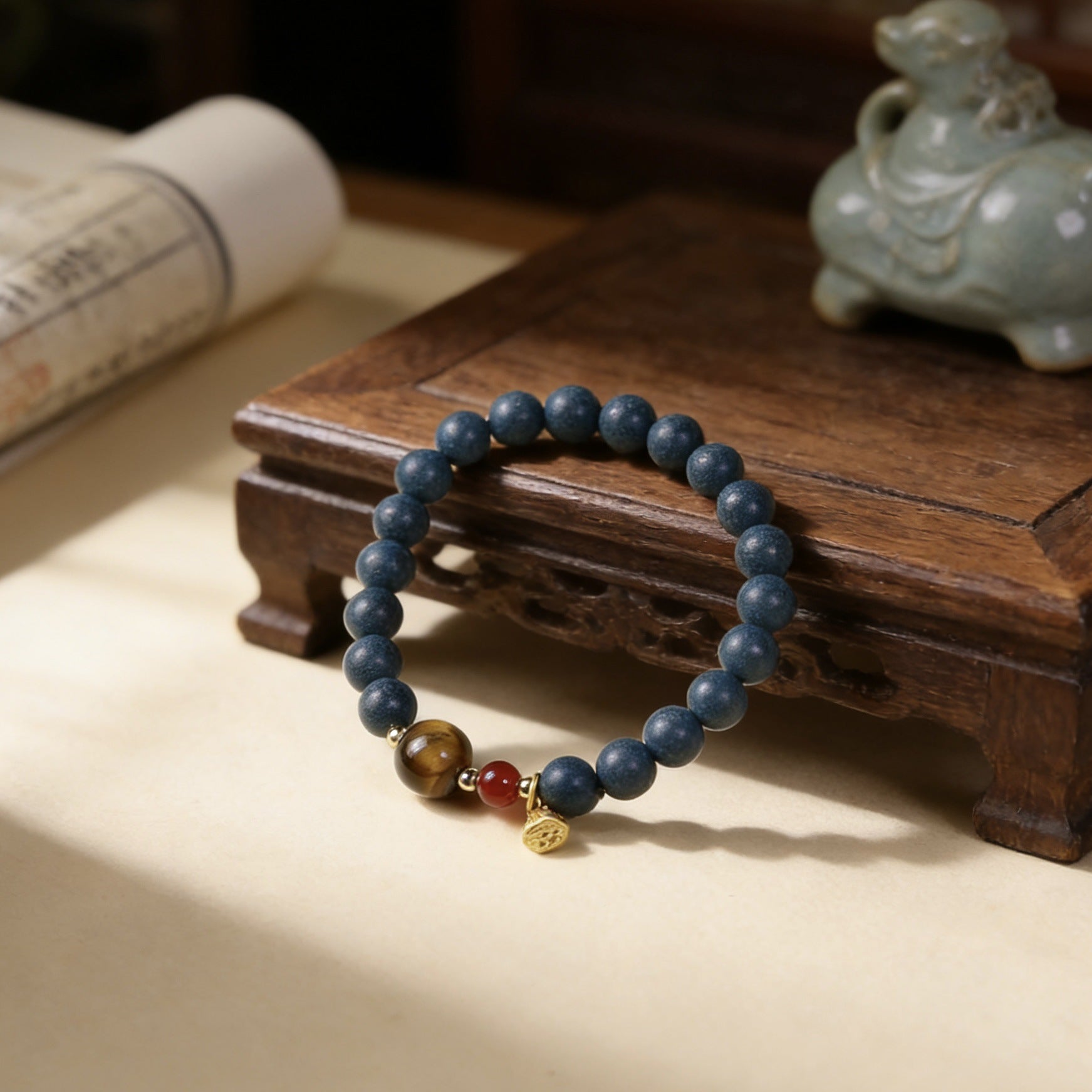 Vintage Lapis Lazuli Bracelet