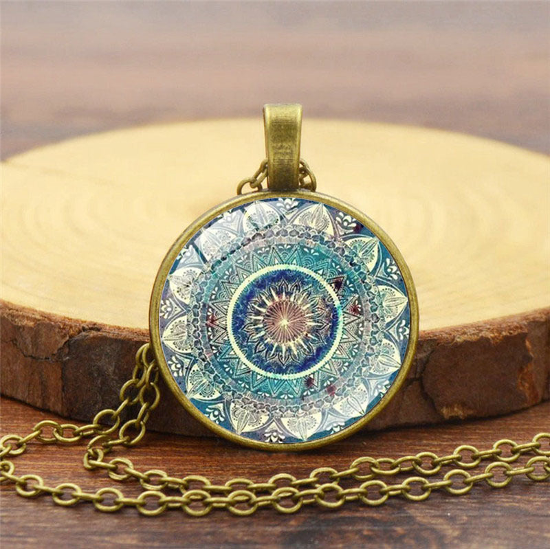 Vintage Mandala Necklace