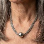 Vintage Multilayer Chain Silver Necklace