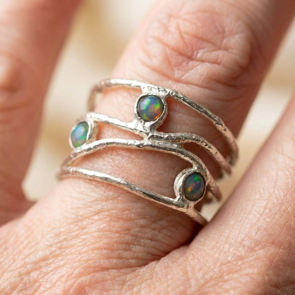 Vintage Opal Statement Ring