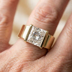 Vintage Princess Cut Ring